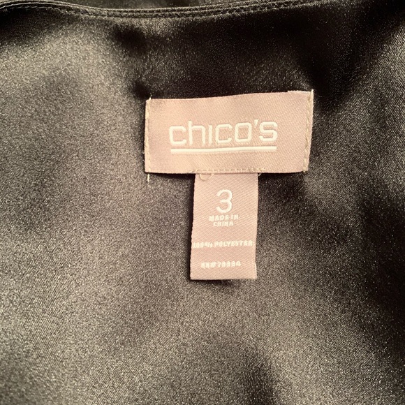 Chico’s sequin Zebra Top/Vest~Size 3 (Large) - Picture 6 of 6